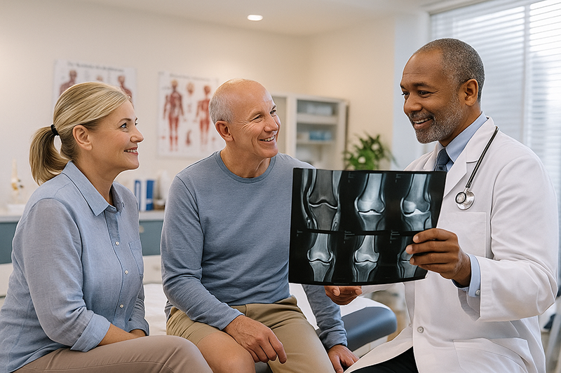 Active adult free of knee pain